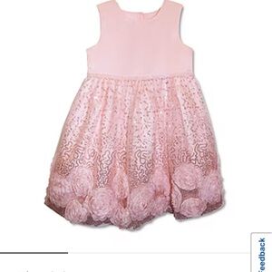 Blueberi Boulevard Pink Formal Kids Dress